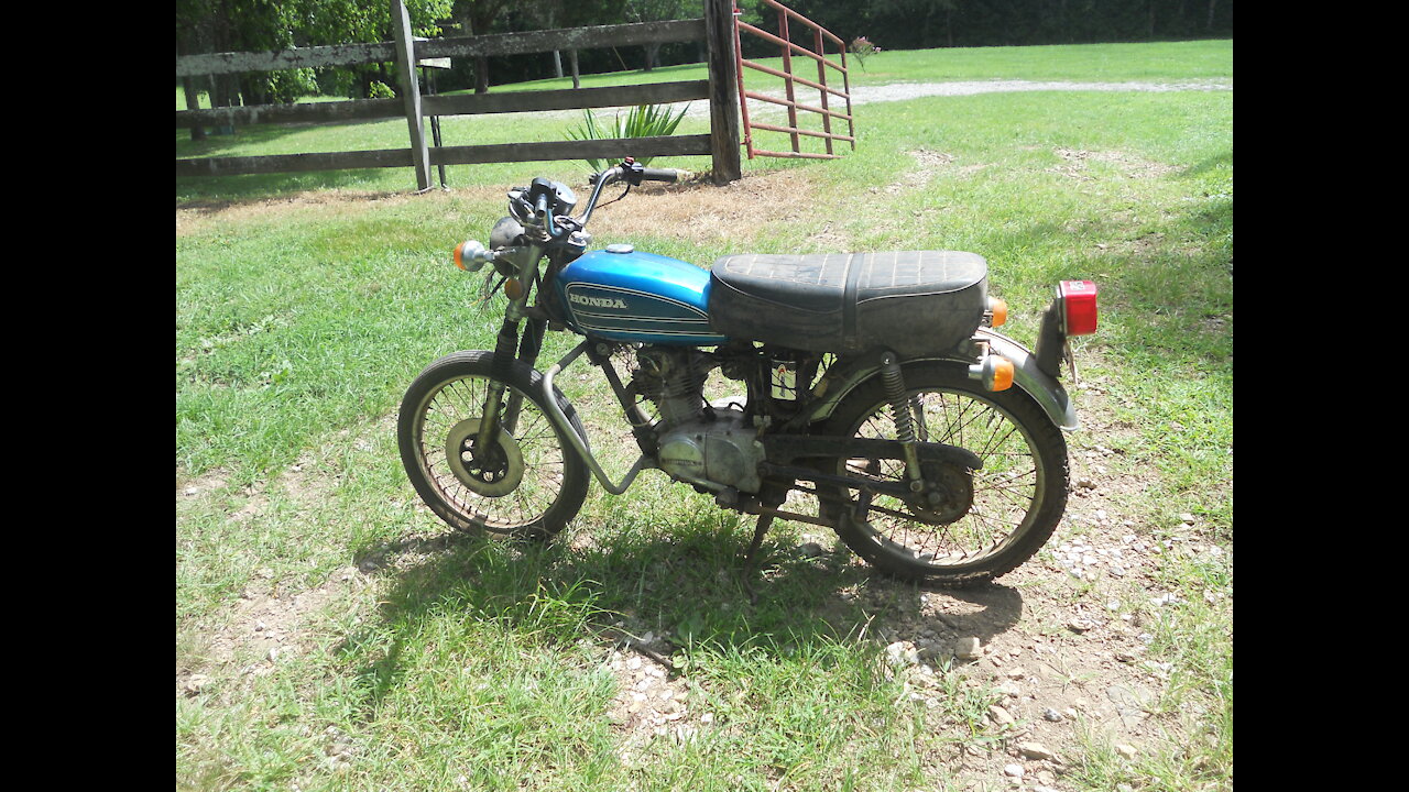 1975 Honda cb125s Restoration