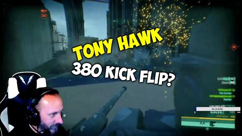 Battlefield 2042 Tony Hawk 380 Kick Flip