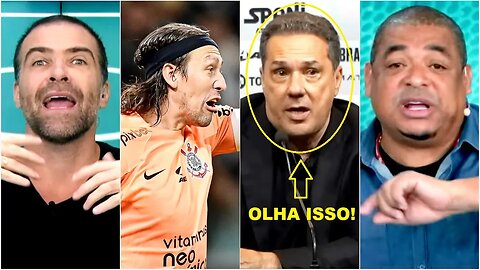 "QUÊ?? É RIDÍCULO e UMA CARA DE PAU o Luxemburgo FALAR que..." OLHA o que REVOLTOU no Corinthians!