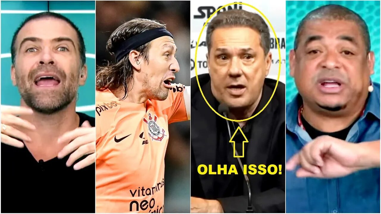 "QUÊ?? É RIDÍCULO e UMA CARA DE PAU o Luxemburgo FALAR que..." OLHA o que REVOLTOU no Corinthians!