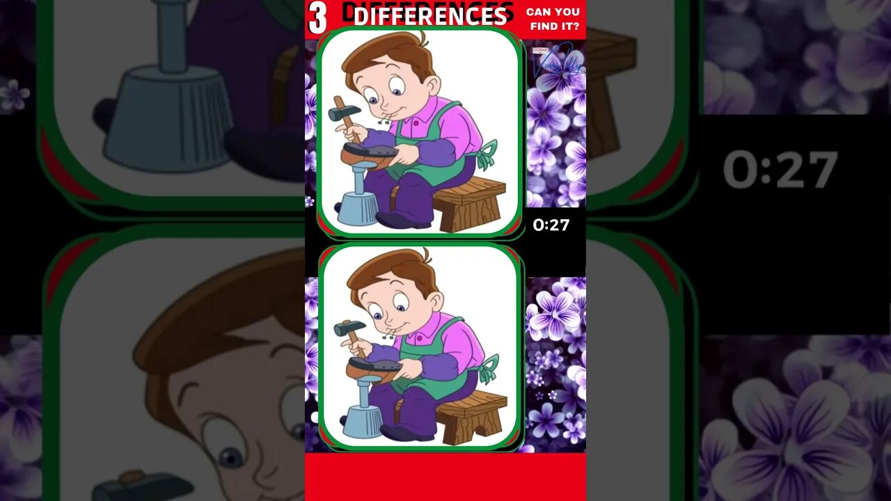 3 DIFFERENCES GAME | #85