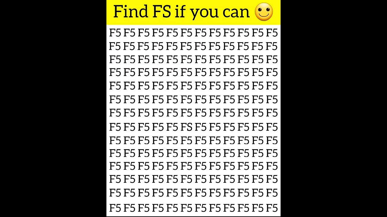 Find FS if you can 🙂