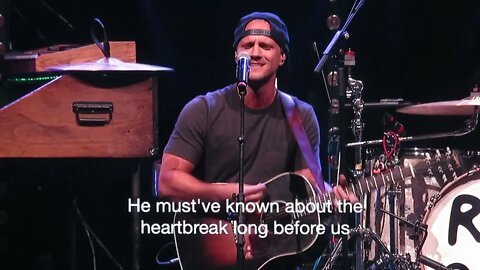 MercyMe concert, lead act Andrew Ripp sings "Roses" in Greenville, South Carolina 11.18.22