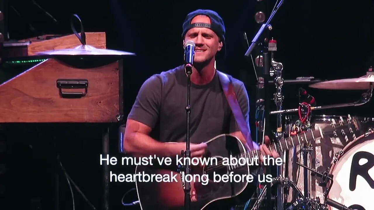 MercyMe concert, lead act Andrew Ripp sings "Roses" in Greenville, South Carolina 11.18.22