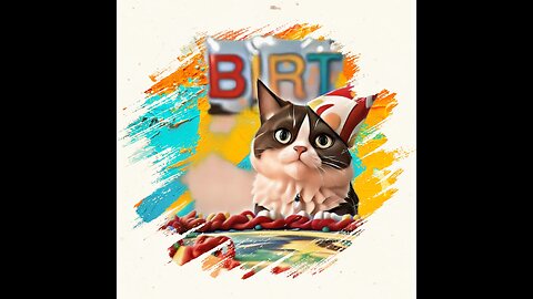 Hilarious GRUMPY CAT HAPPY BIRTHDAY SONG