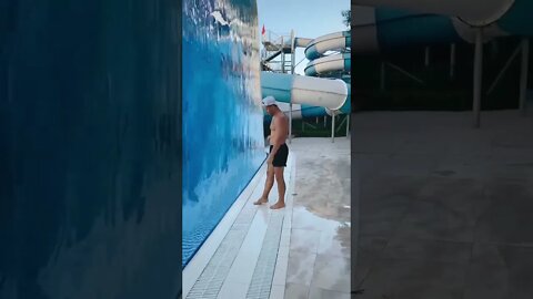 VERTICAL POOL? Am I Tripping? #shorts #viral #youtubeshorts #subscribe #reels #tiktok