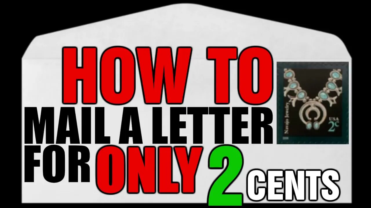 How To Mail A Letter or Postcard for Only 2 Cents [ARCHIVE]