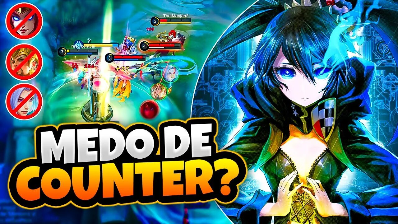 ELA É A ADC MAIS FRÁGIL DE TODO O JOGO, MAS SE CHEGAR NO LATE GAME… | MOBILE LEGENDS