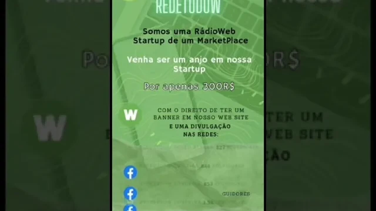 Seja um anunciante anjo em nossa Startup