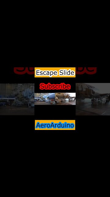 Watch #B777 Emergency Escape Slide #Flying #Aviation #AeroArduino