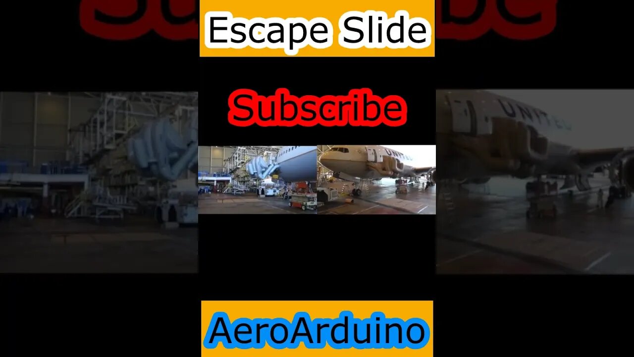 Watch #B777 Emergency Escape Slide #Flying #Aviation #AeroArduino