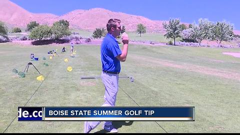 Boise State Summer Golf Tip #9 Balance