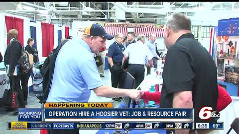 Operation Hire a Hoosier Veteran: Job fair for Indiana veterans takes place today