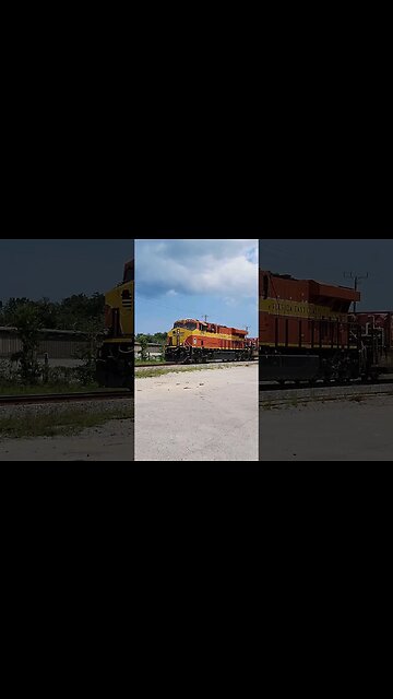 Florida East Coast Railway FEC-202 at South Daytona MP 112 Big Tree Road August 5 2023 #railfanrob