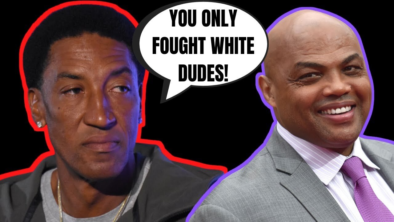 Scottie Pippen SLAMS Charles Barkley! Said He "WASN'T TOUGH" & only FOUGHT WHITE DUDES!
