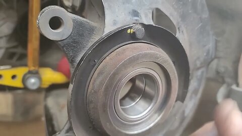 2016 Hyundai Veloster DCT Turbo day 16 passengers side hub bearing and CV shaft