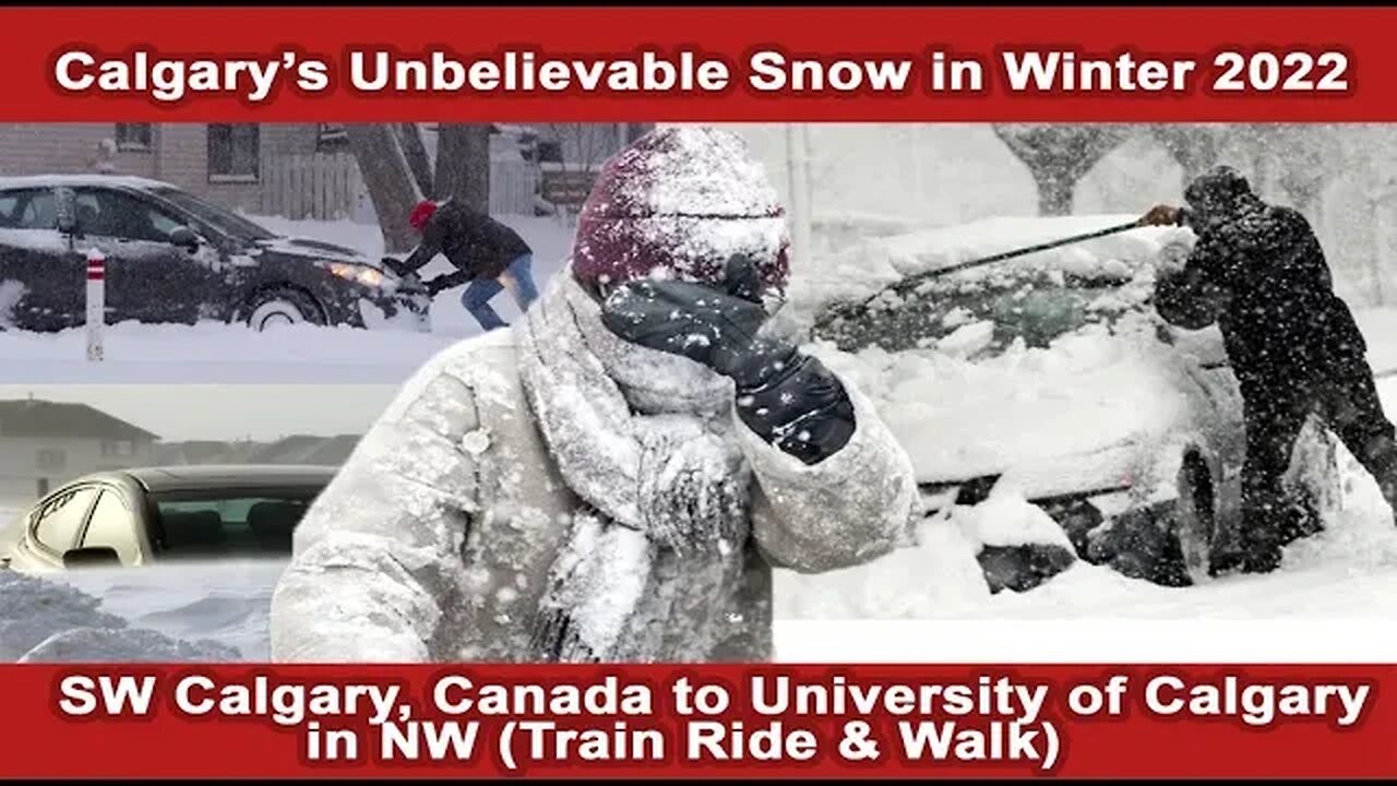 Is Canada Really Cold? Calgary's Unbelievable Snow in Winter