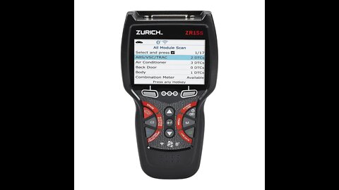 Zurich ZR15S OBD2 Code Reader Harbor Freight