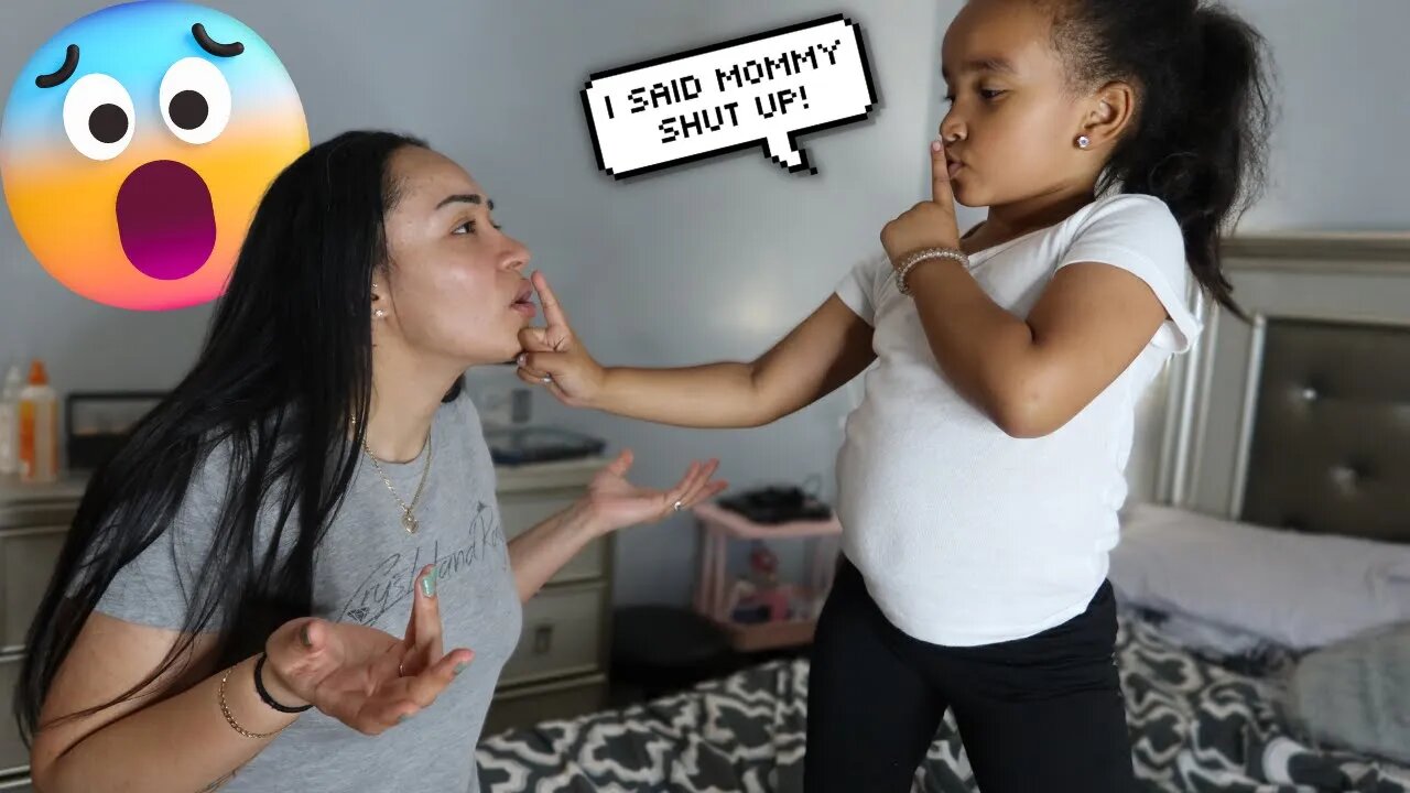 TELLING MOMMY TO SHUT UP AND THIS HAPPENED..
