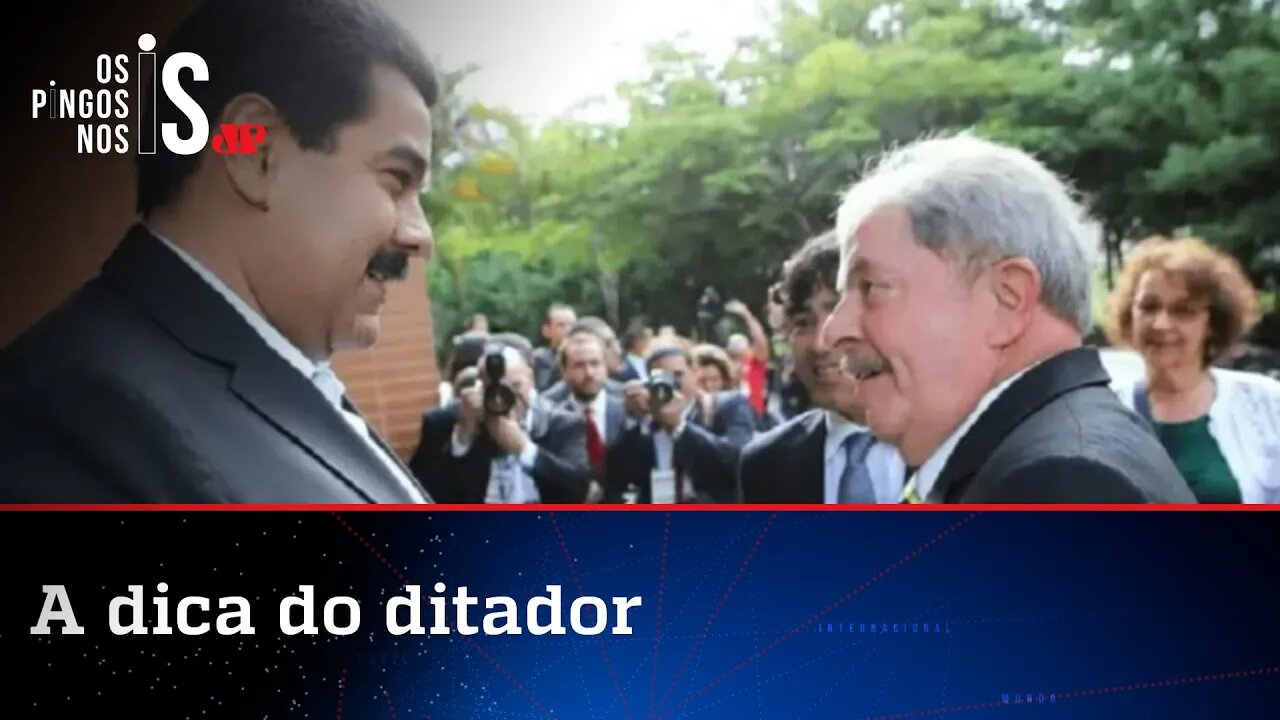 Maduro sugere a Lula formação de bloco político com China e Rússia