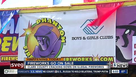 'Safe and Sane' fireworks go on sale today