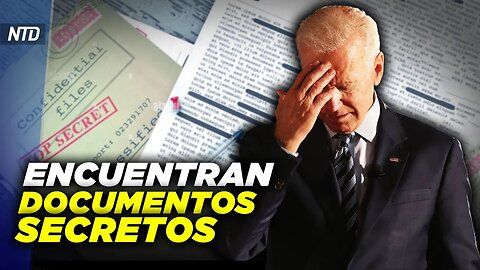 Encuentran documentos en oficina personal | NTD Día [10 ene]