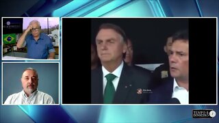 Bolsonaro e Moro falam sobre ligações perigosas entre PT e facção criminosa