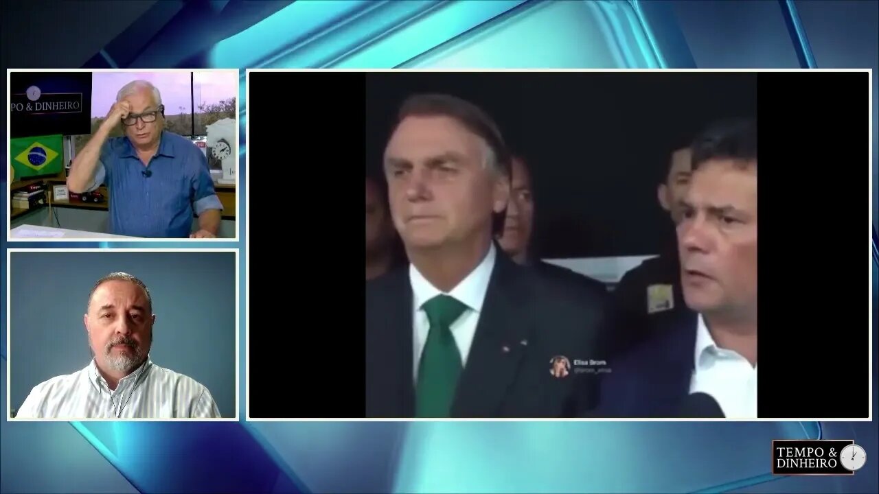 Bolsonaro e Moro falam sobre ligações perigosas entre PT e facção criminosa