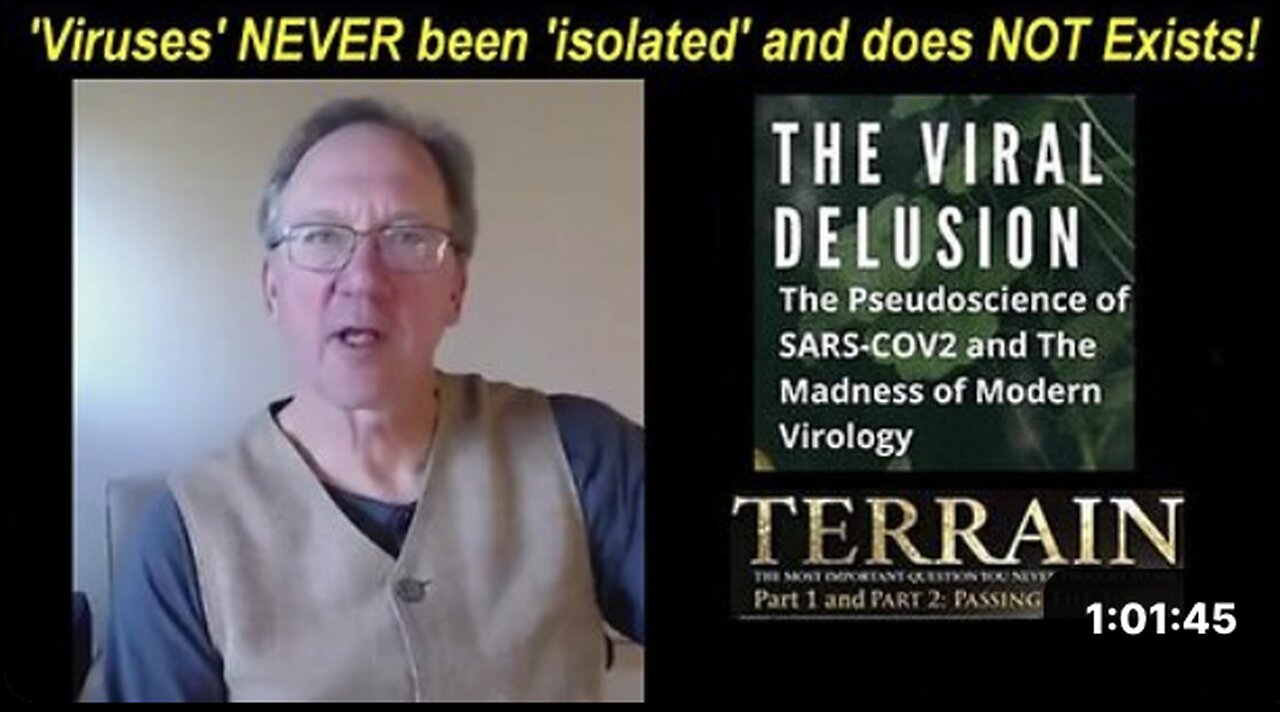 Dr Tom Cowan: The End Of The NOT Existing 'Virus' Virology (Once Again)!