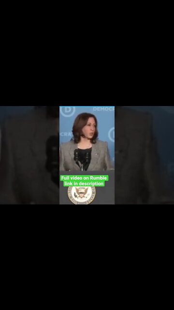 Kamala Harris Embarrasses Herself in 360p #shorts