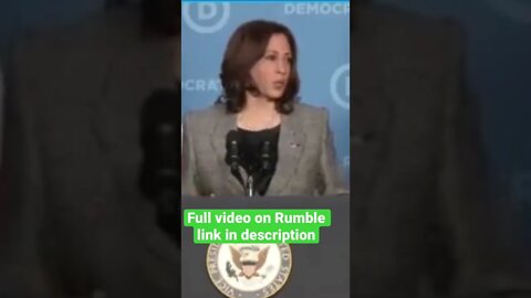 Kamala Harris Embarrasses Herself in 360p #shorts