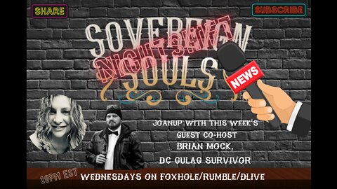 #NIGHTSHIFT NEWS JoanUp w/ Guest co-host Brian Mock, DC Gulag Survivor