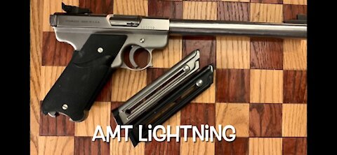AMT lightning semi auto 22 target pistol. perfect ruger Mark 2 clone? Arcadia Machine and Tool