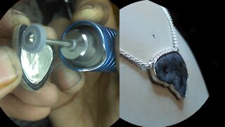 Custom Fab Silver Coral Necklace