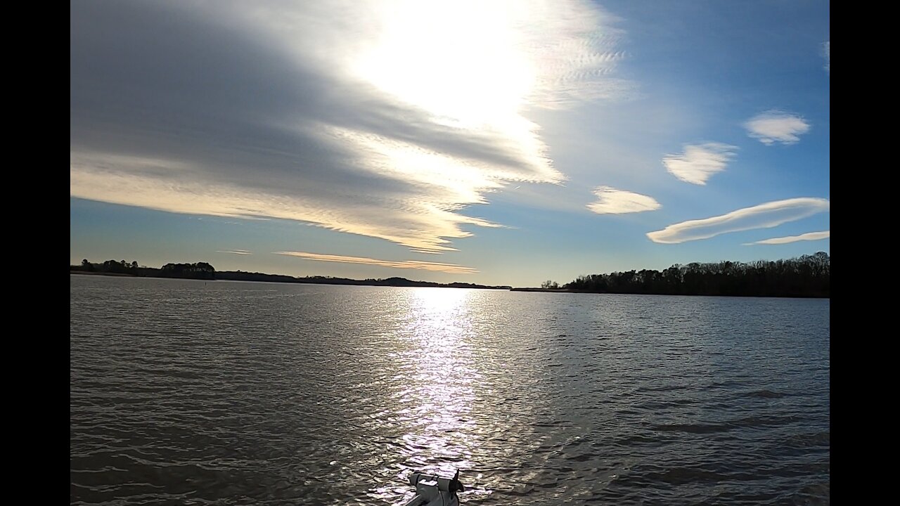 The Striper Blues Journal - Video Log 54 - 01-21-21 - The Chester River Challenges Captain T!!