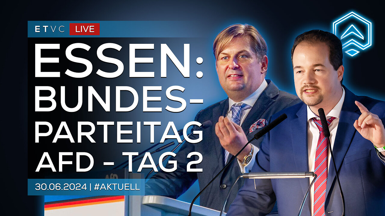 🟥 LIVE | ESSEN: #AfD Bundesparteitag TAG 2 - Generalsekretär, ja oder nein? | #VorOrt