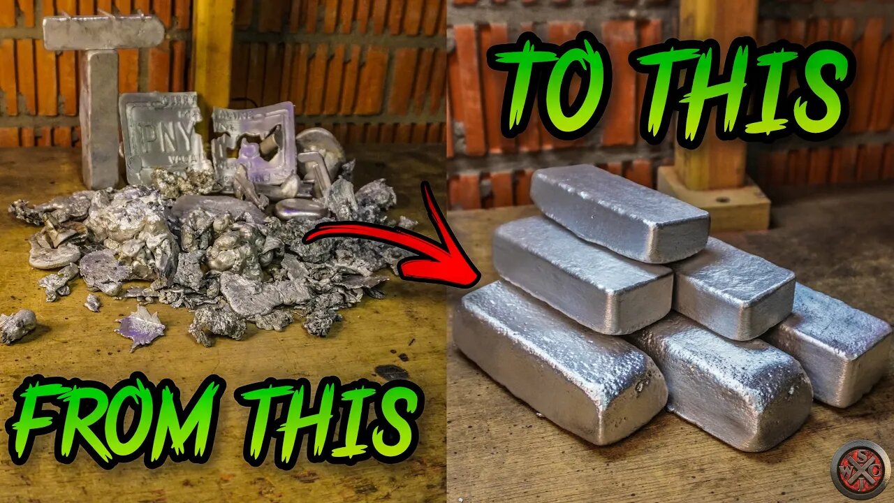 🔥ALUMINUM INGOTS MADE OUT OF DROSS🔥/#melting #devilforge #aluminum #metalcasting