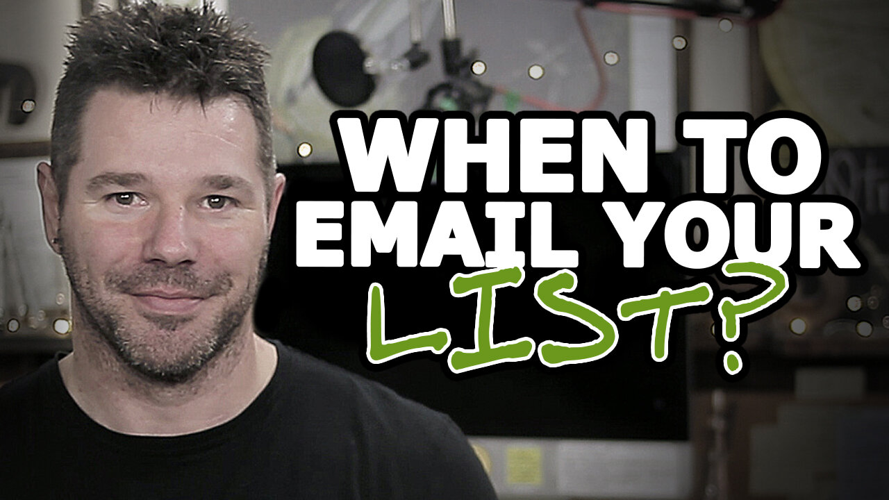 How Often Should You Email Your List? (Not When You Think!) @TenTonOnline