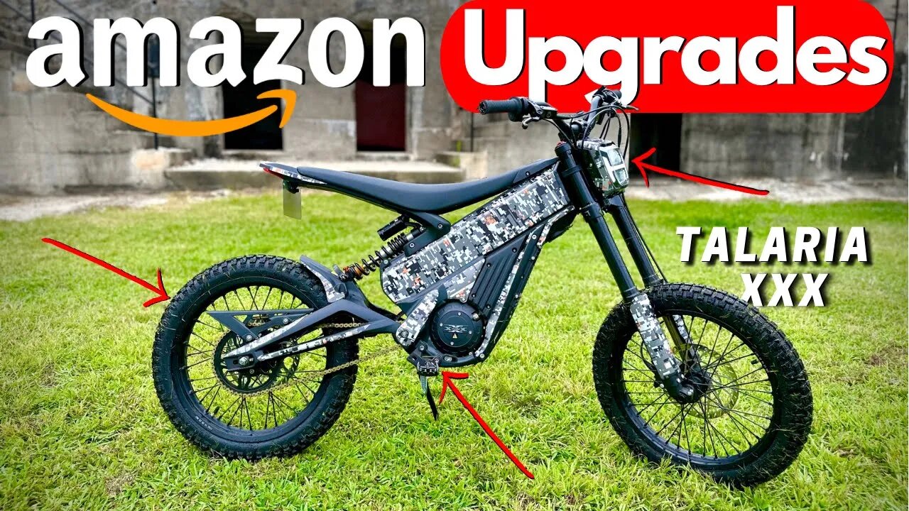 AMAZON UPGRADES ON A BUDGET! // Talaria XxX | Surron | Segway