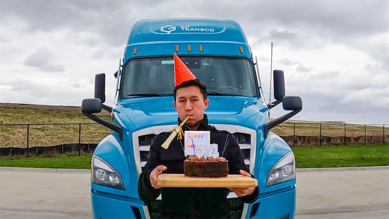 Celebrating My Birthday Alone As A Truck Driver