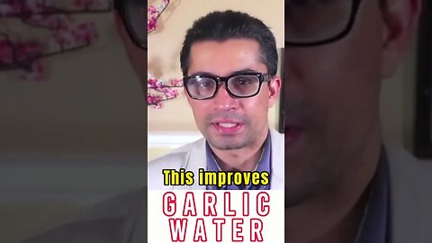 GARLIC WATER HOME REMEDY For BLOOD PRESSURE. #shorts