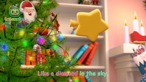 Twinkle Twinkle Christmas Star | CoComelon Nursery Rhymes & Kids Songs