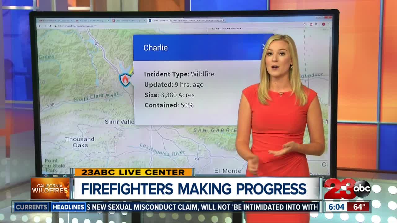 Charlie Fire update