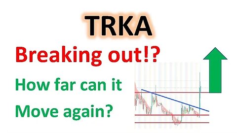 #TRKA 🔥 breaking the downtrend! ready for another leg up to 0.5? price targets $TRKA