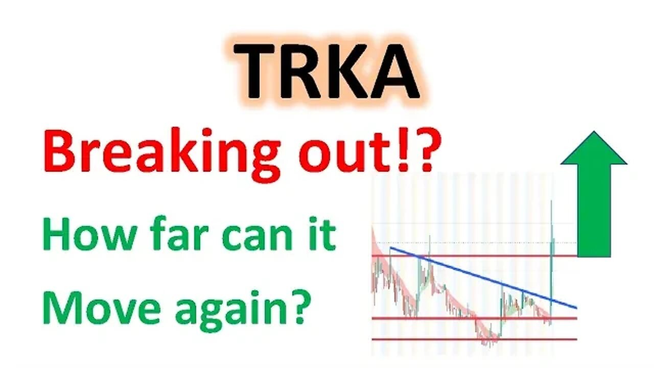 #TRKA 🔥 breaking the downtrend! ready for another leg up to 0.5? price targets $TRKA