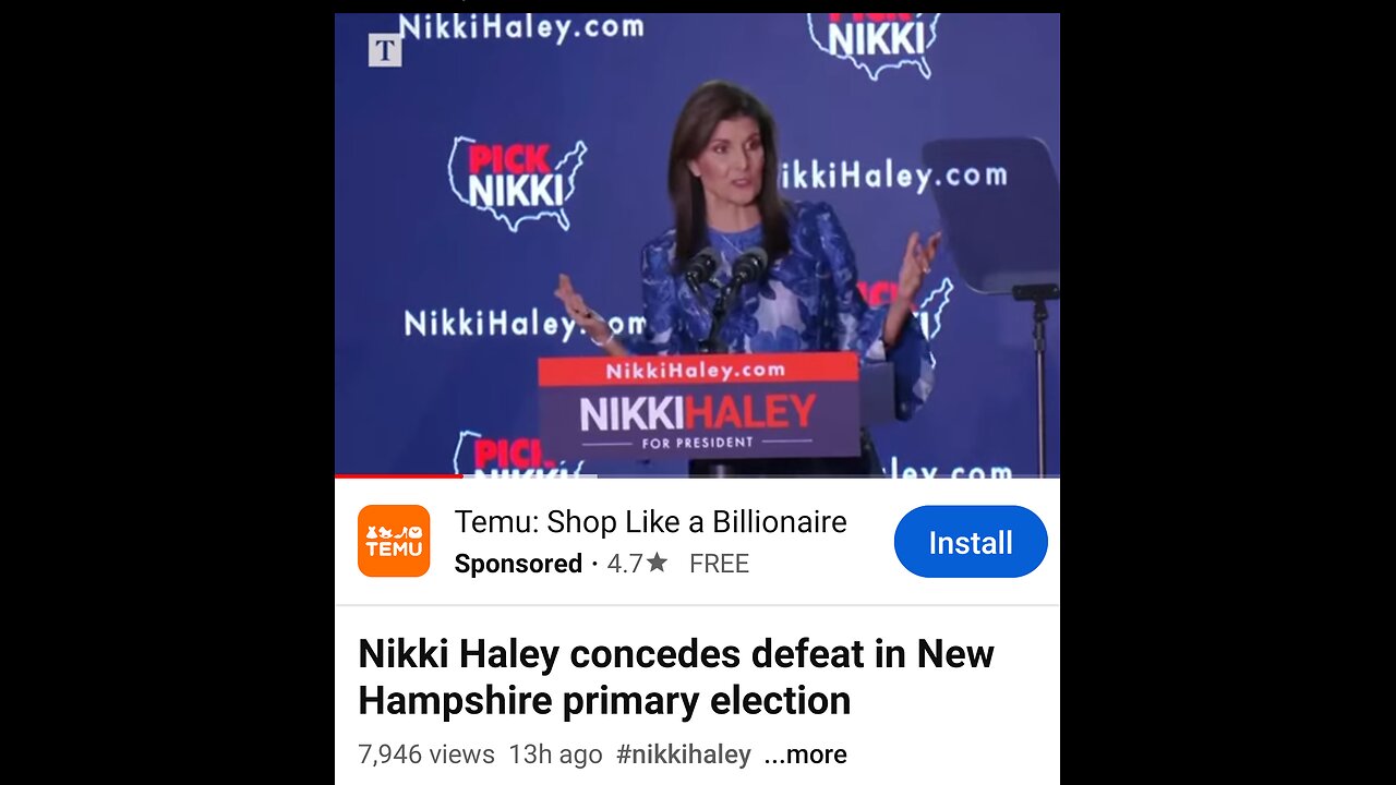Trump is the People's Choice...