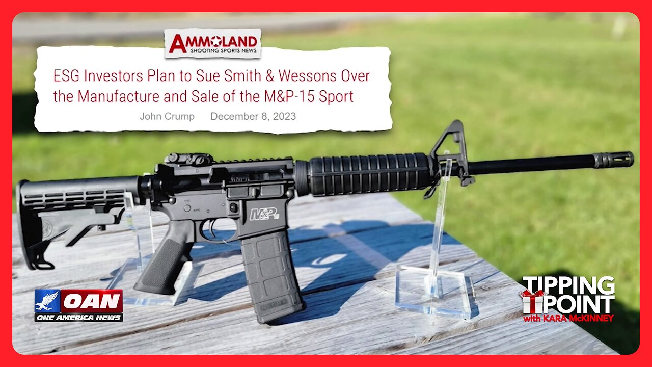 ESG Investors Plan to Sue Smith & Wesson Over Rifle Similar to AR-15 | TIPPING POINT 🎁