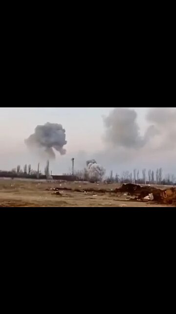 Russia’s cruise missile attack on Ukraine, but Ukrainian soldiers try and shoot them down with Ak’s