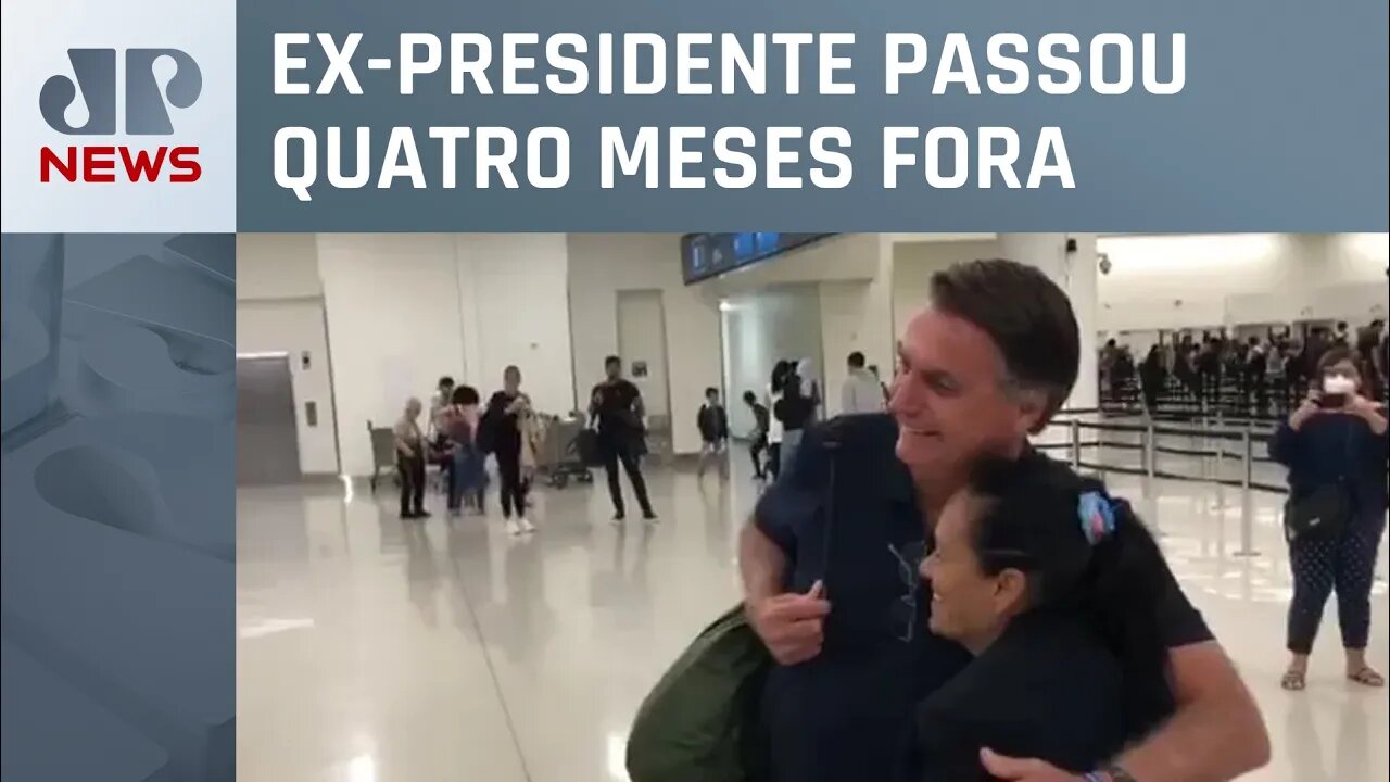 Bolsonaro embarca em Orlando e chega ao Brasil nesta quinta-feira (30)