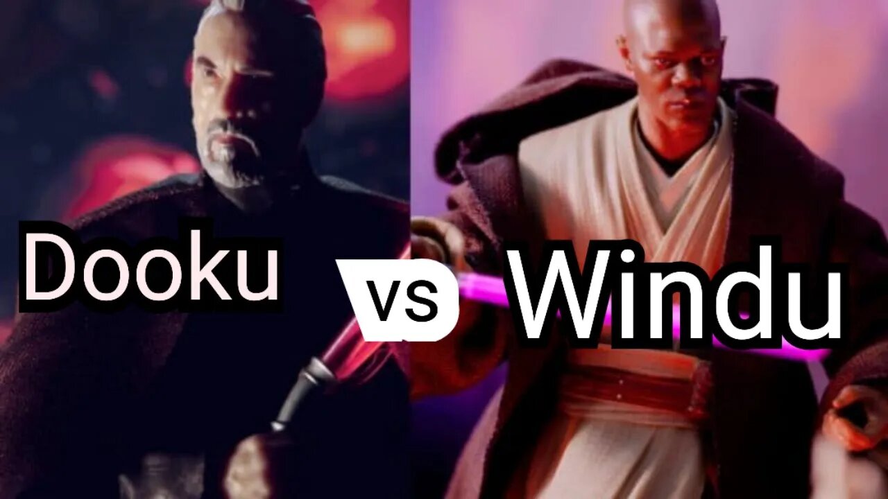 What if ....!?EPIC Showdown: Count Dooku vs. Mace Windu